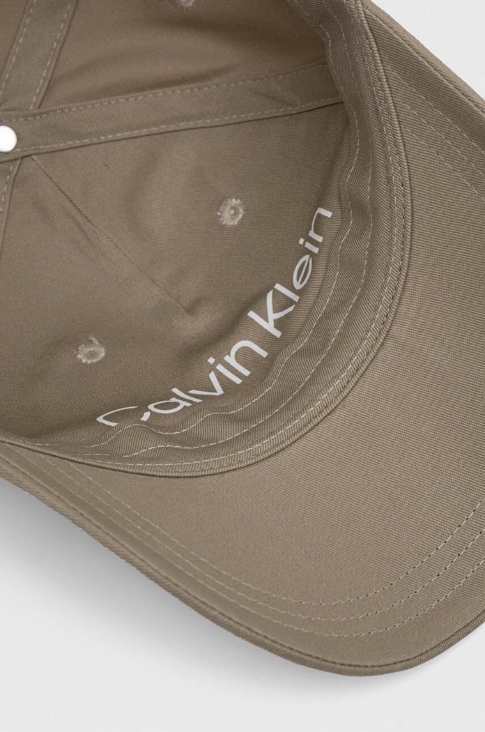 Calvin Klein pamut baseball sapka bézs K50K510487