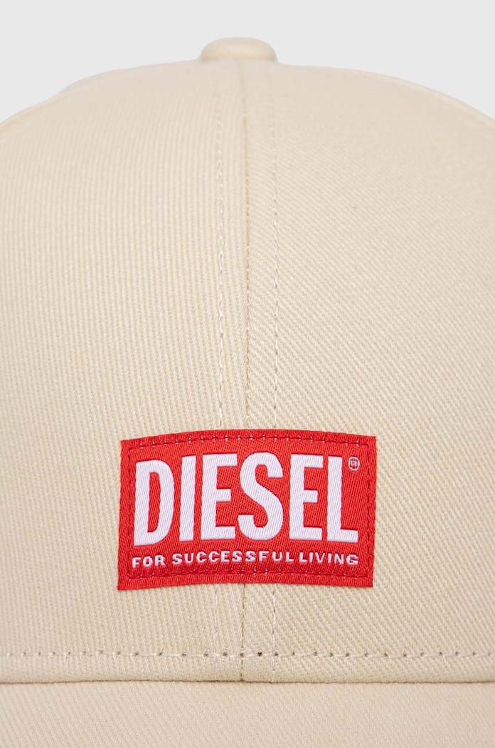 Diesel pamut baseball sapka A11360.0BLAA bézs AA00