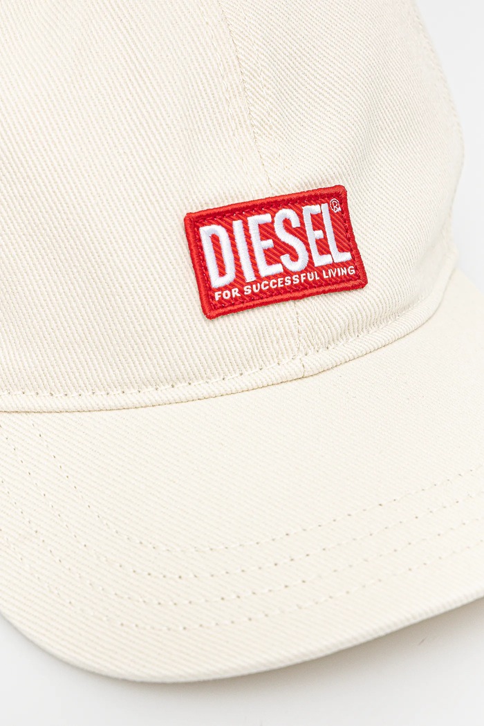 Bavlněná baseballová čepice Diesel A11360.0BLAA béžová AA00
