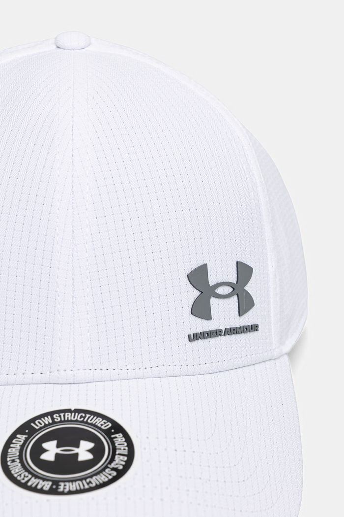 Under Armour baseballová čepice pánská 1383440 bílá SS26