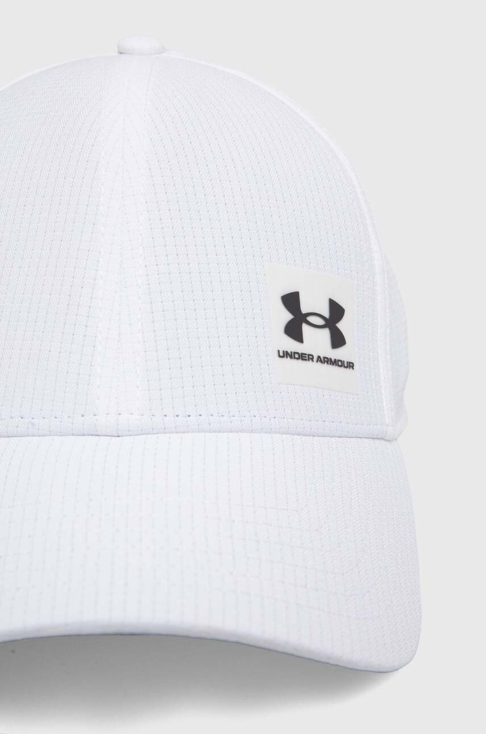 Under Armour baseballová čepice pánská 1383440 bílá SS26