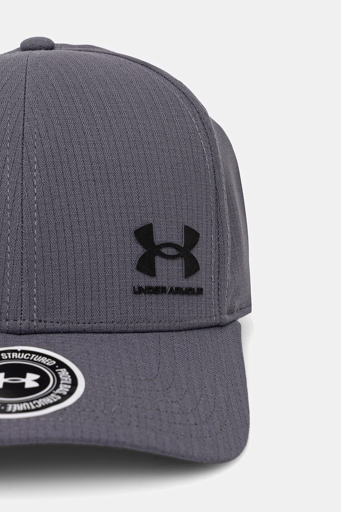 Under Armour baseballová čepice pánská 1383440 šedá SS26