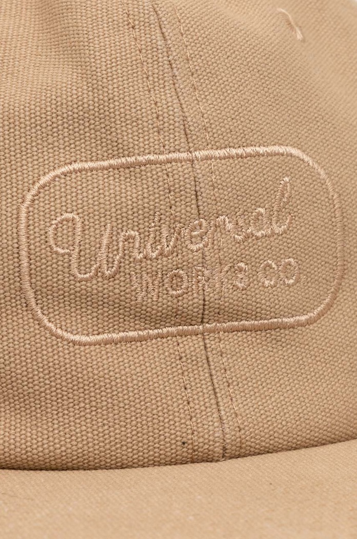 Universal Works șapcă de baseball din bumbac Baseball Hat bej 30811.SUMMER.OAK