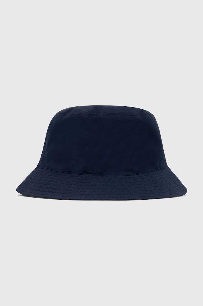 Двусторонняя шляпа Barbour Hutton Reversible Bucket Hat узор тёмно-синий MHA0839