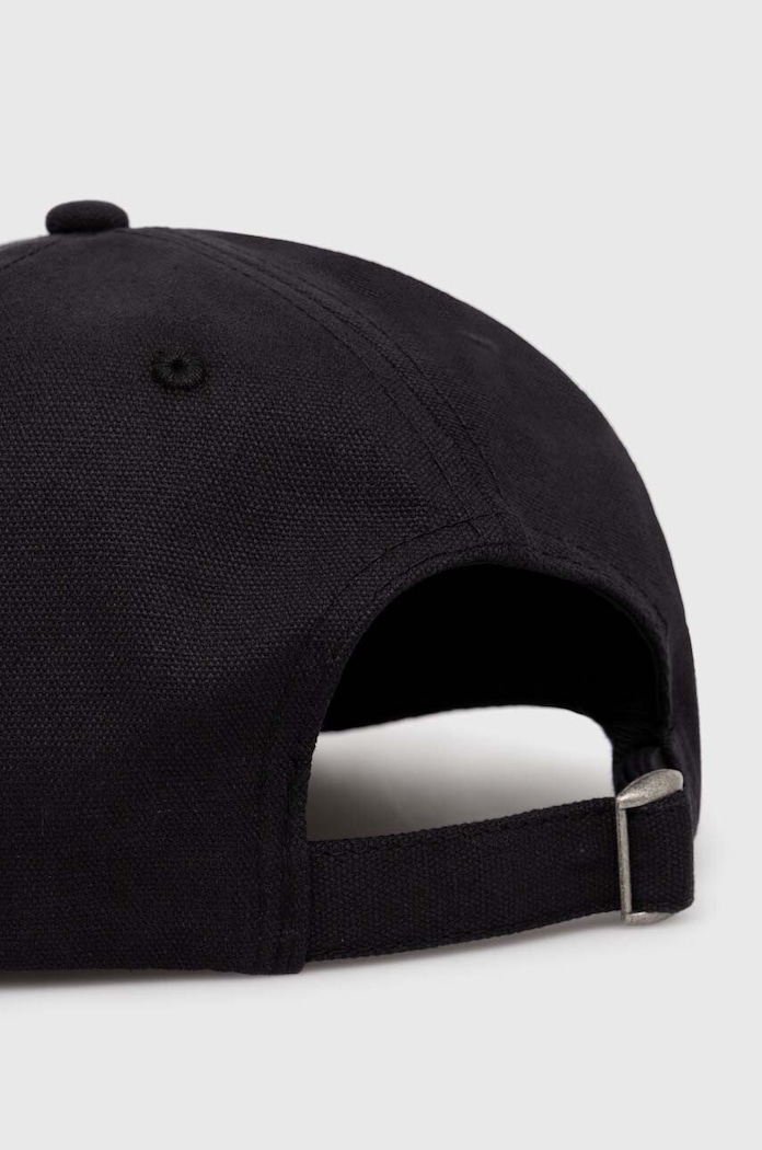 Doplňky Bavlněná baseballová čepice PLEASURES Horns Canvas Cap P24SP067.BLACK černá