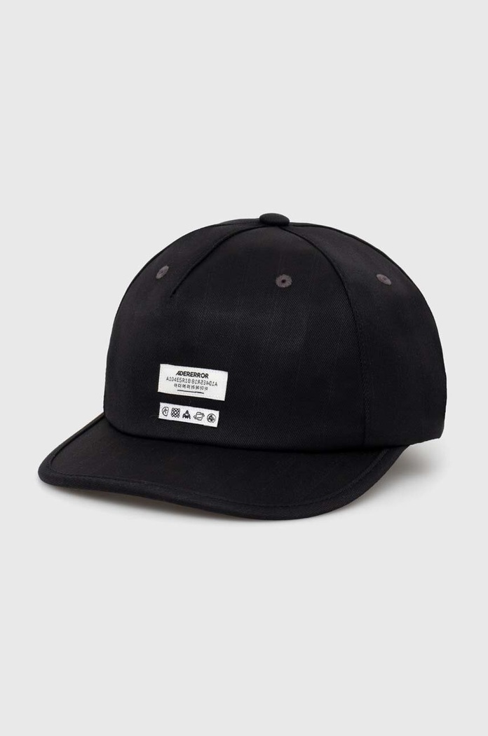 Ader Error czapka z daszkiem wełniana Cap pozostałe czarny BN01SSHW0206