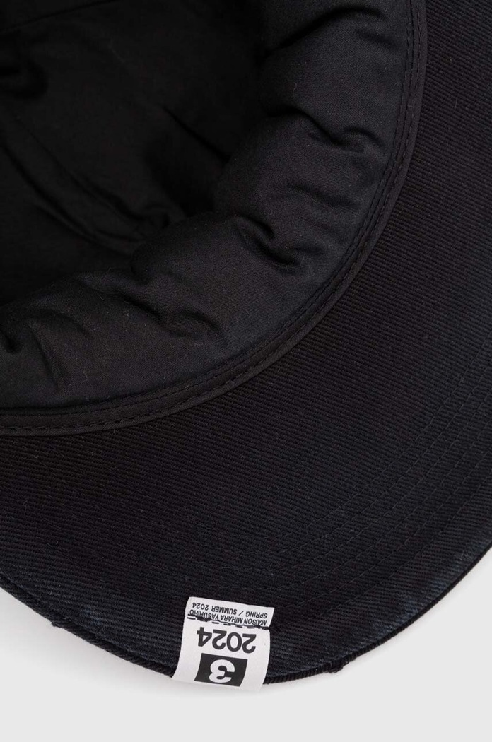 Хлопковая кепка Maison MIHARA YASUHIRO Damege Processing Textile Cap A12AC402 тёмно-синий