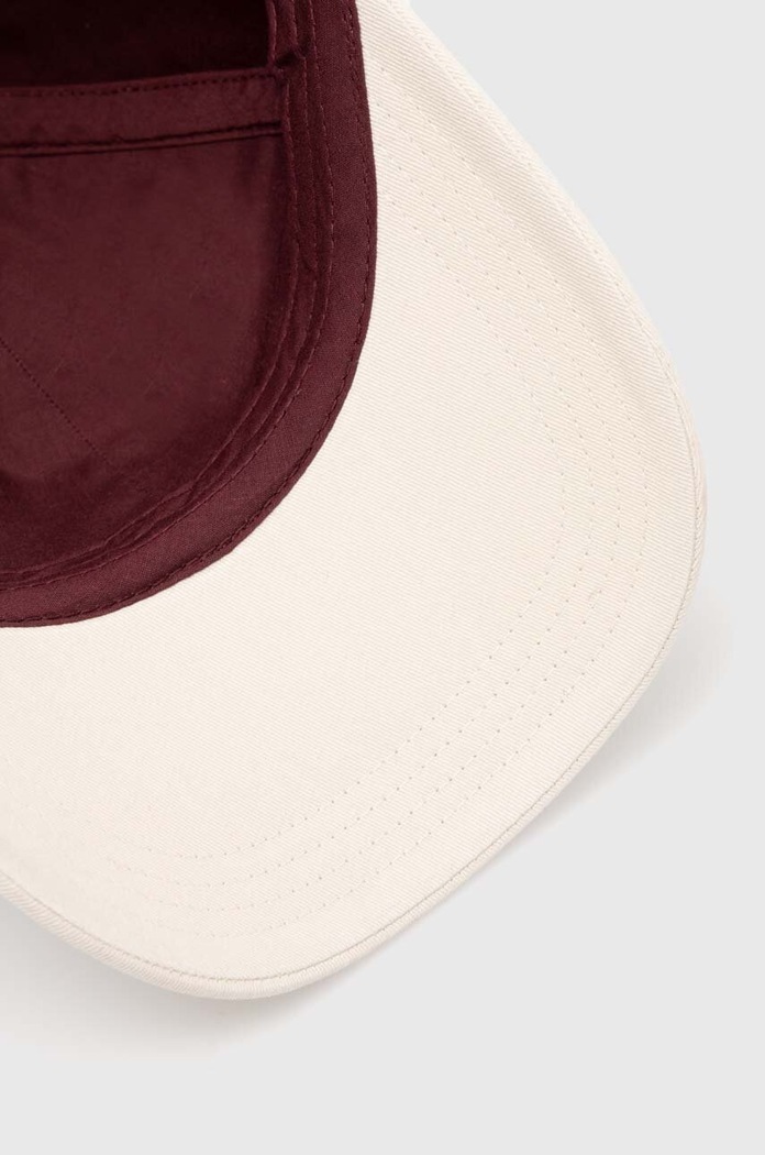 thisisneverthat czapka z daszkiem bawełniana T-Logo Cap bordowy TN240WHWBC01