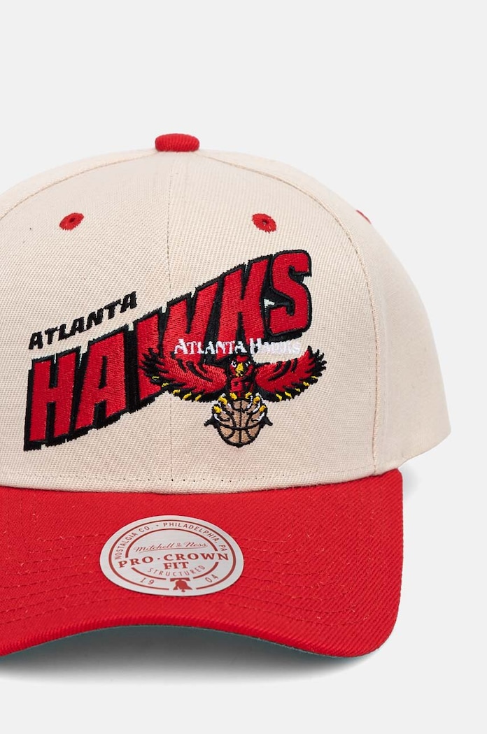 Mitchell&Ness Sapca Atlanta Hawks HHSS7506.AHAYYPPPOFWH bej SS24