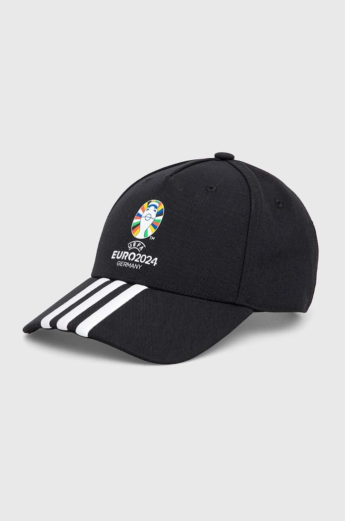 Kapa sa šiltom adidas Performance Euro 2024 natpis crna IT3313
