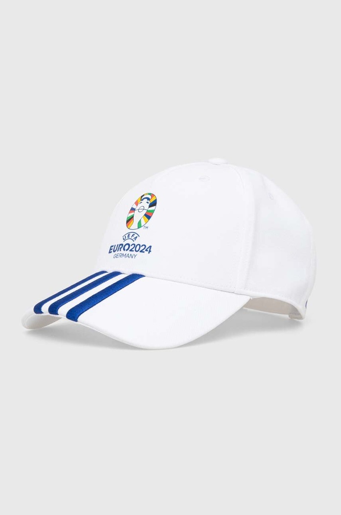 Kapa sa šiltom adidas Performance Euro 2024 natpis bijela IT3314