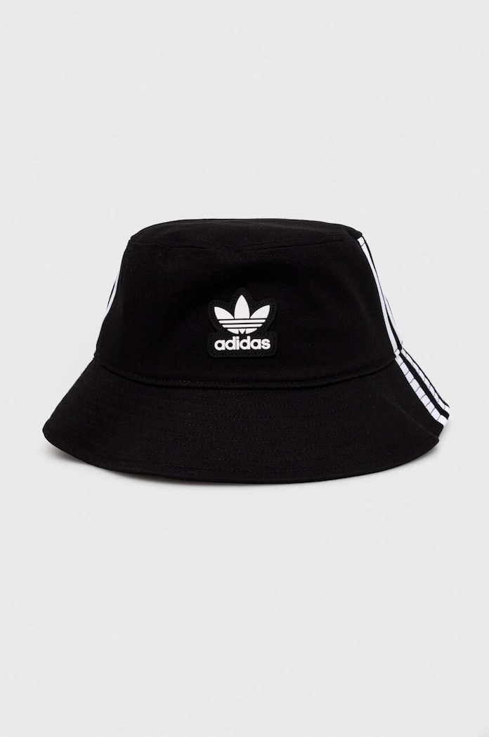 Bavlněná čepice adidas Originals nášivka černá IT7618