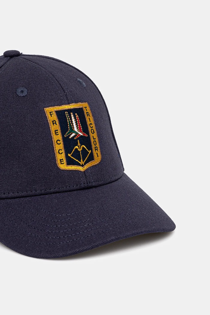 Aeronautica Militare czapka z daszkiem bawełniana HA1150CT3043 granatowy SS25