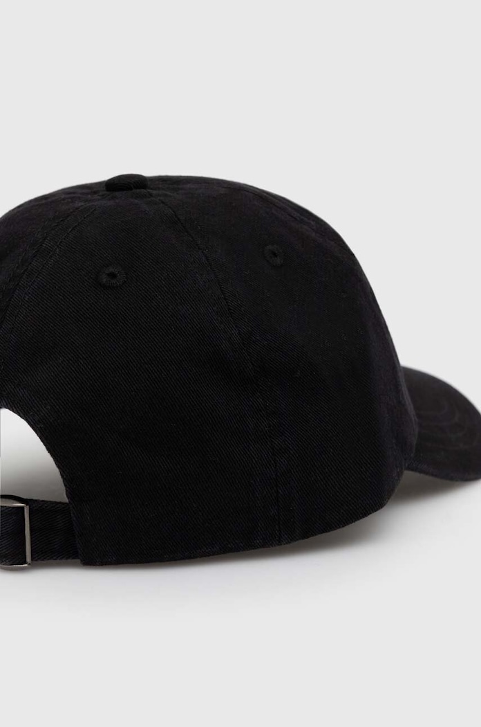 Kiegészítők Wood Wood pamut baseball sapka Eli Patch 10000804.7083 fekete