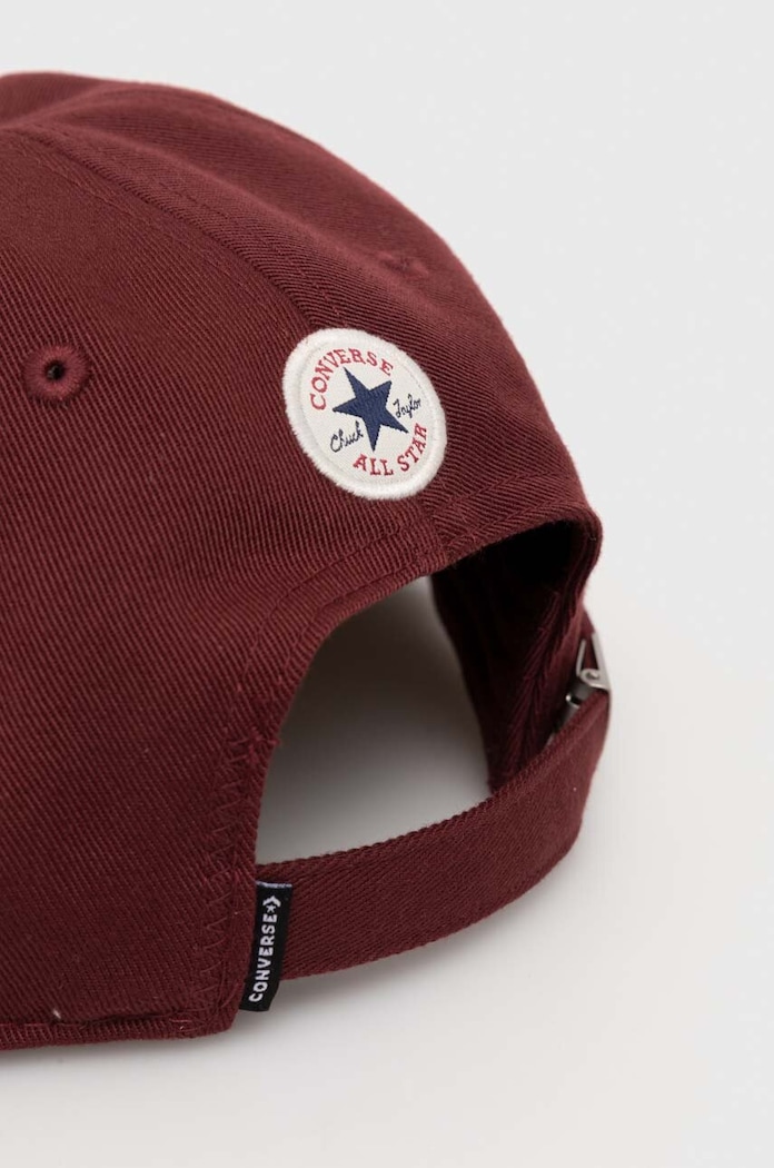 Doplňky Kšiltovka Converse 10026025.A01 burgundské