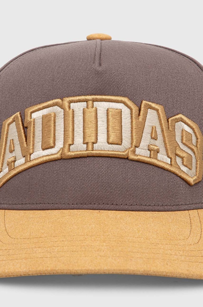 adidas Originals czapka z daszkiem IU0046 brązowy SS24