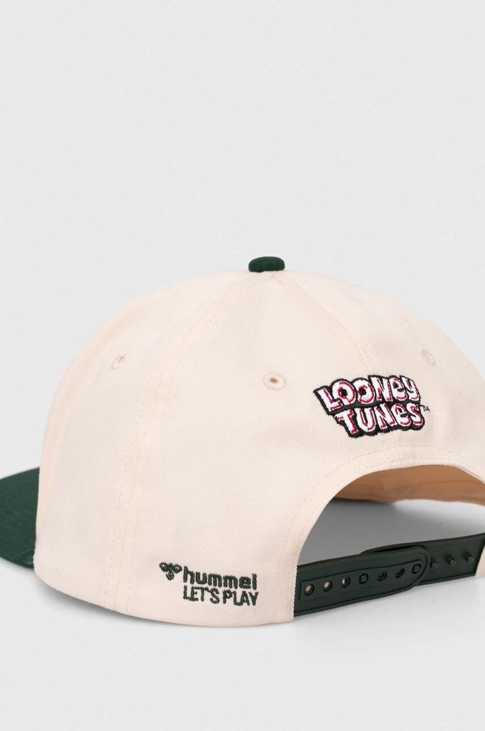 Doplňky Bavlněná baseballová čepice Hummel hummel X The Looney Tunes 225365 zelená