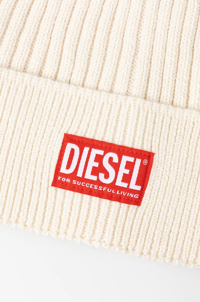 Doplňky Vlněná čepice Diesel A09504.0DAOB béžová