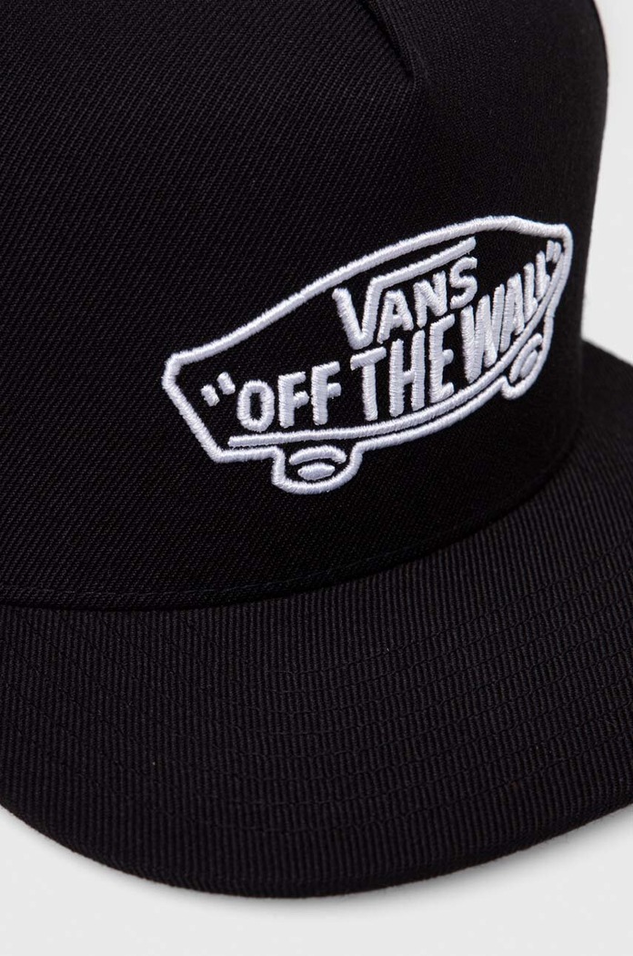 Καπάκι με μείγμα μαλλί Vans VN000EZBBLK1 μαύρο SS24