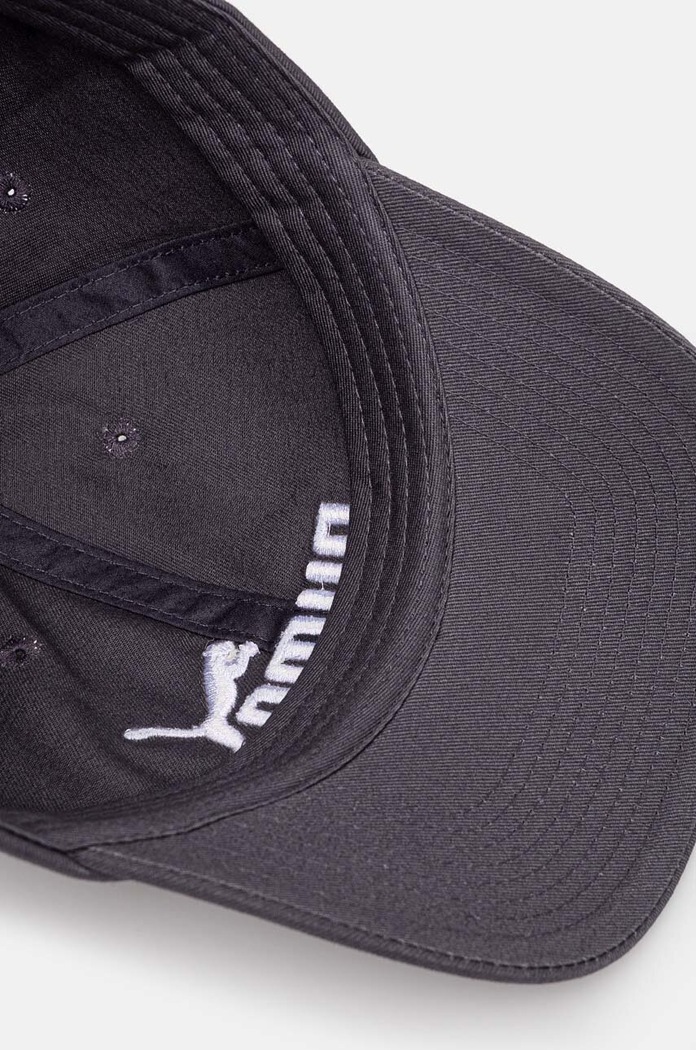 Bavlněná baseballová čepice Puma šedá 024357