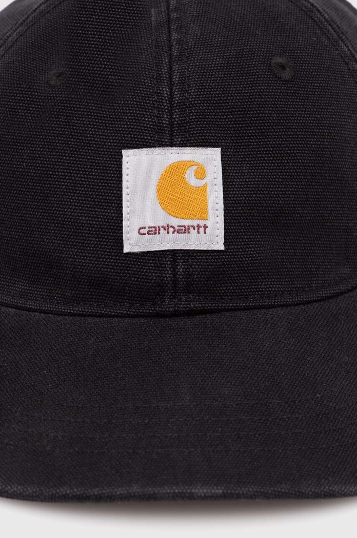 Carhartt WIP cotton baseball cap Icon Cap I033359.89XX black SS24