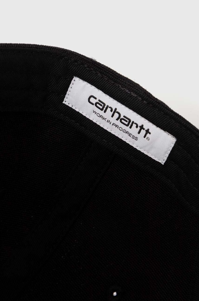 Carhartt WIP cotton baseball cap Icon Cap I033359.89XX black