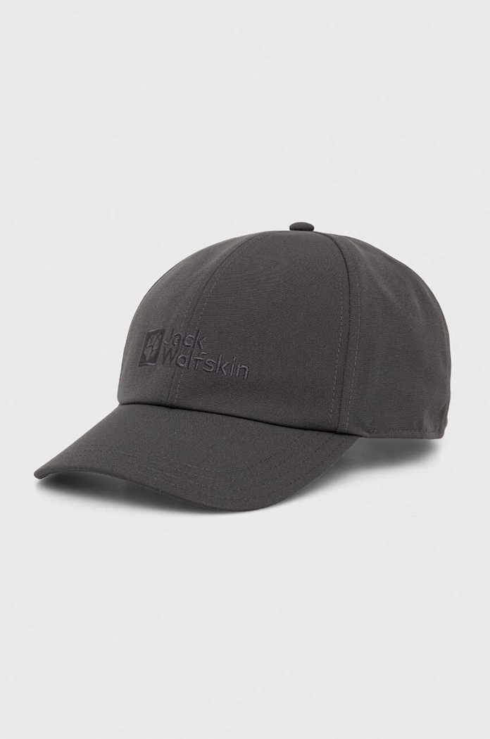 Jack Wolfskin czapka z daszkiem Baseball aplikacja szary 1900675