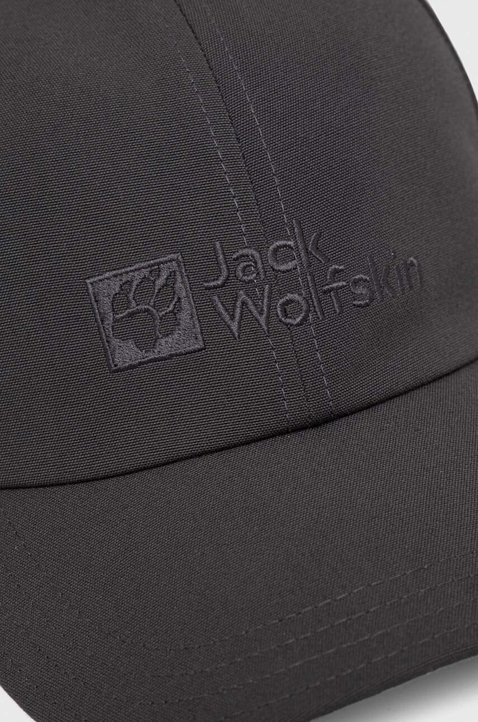 Jack Wolfskin czapka z daszkiem Baseball 1900675 szary SS25