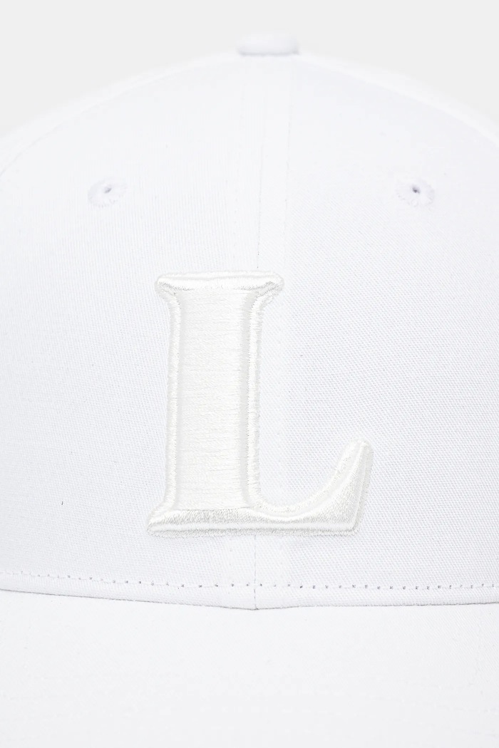 Lacoste Καπέλο μπέιζμπολ RK0342 λευκό SS26
