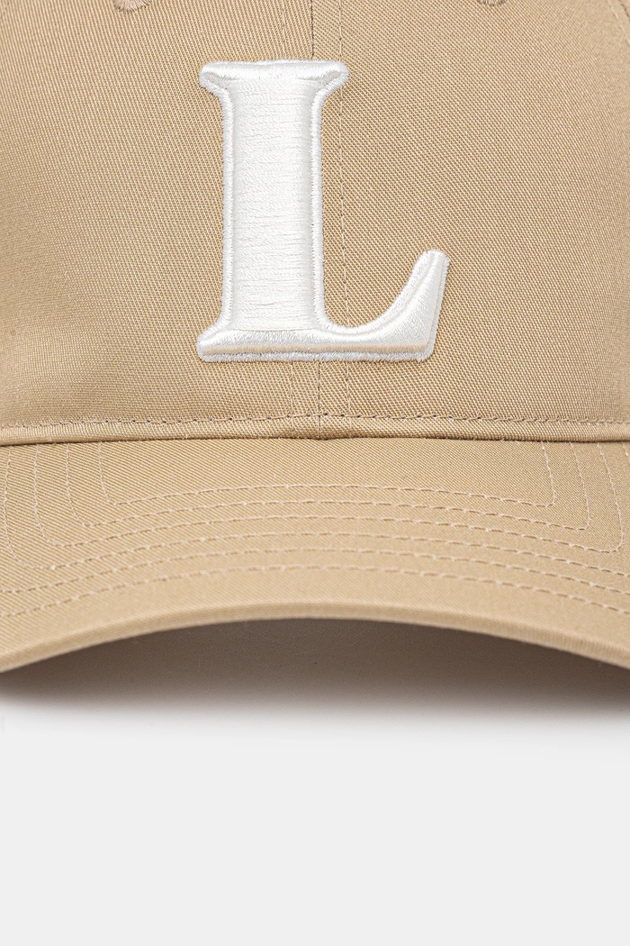 Lacoste Καπέλο μπέιζμπολ RK0342 μπεζ SS26