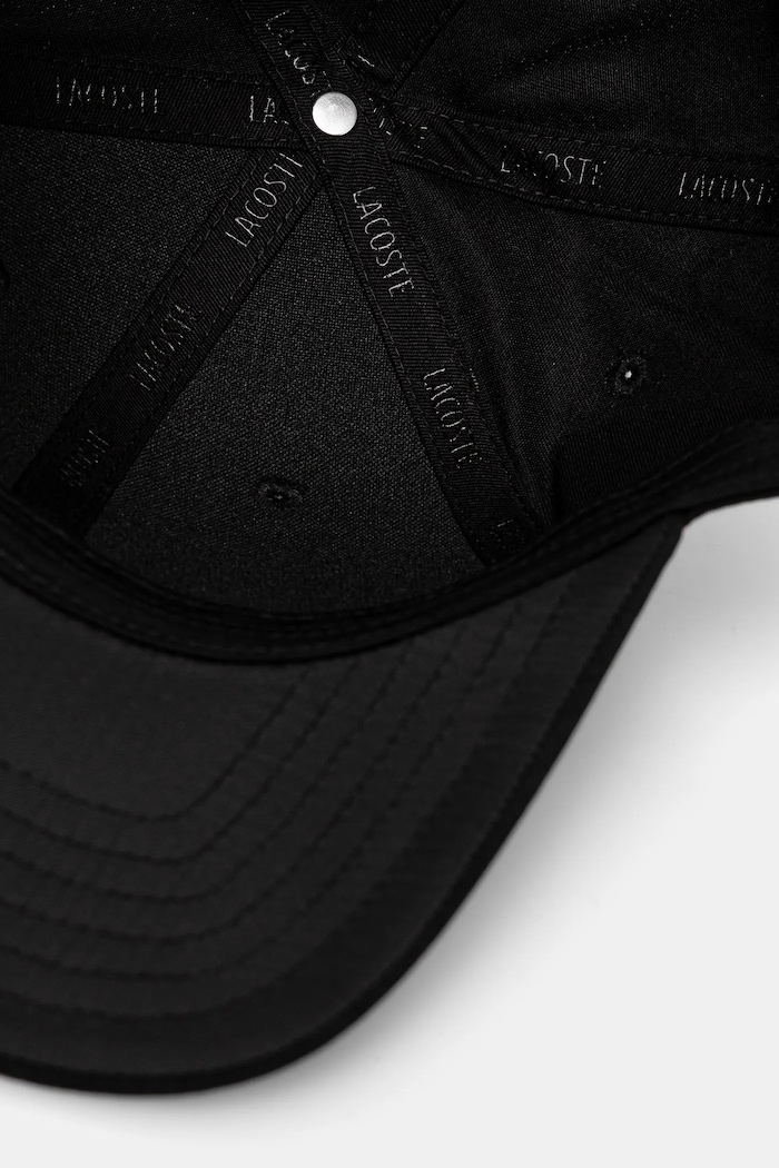 Lacoste Καπέλο μπέιζμπολ μαύρο RK0342