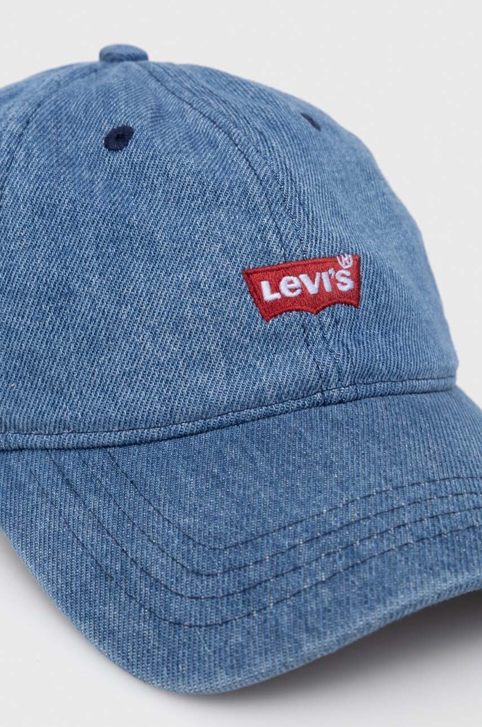 Levi's Șapcă de baseball din bumbac D7827.0001 albastru SS24