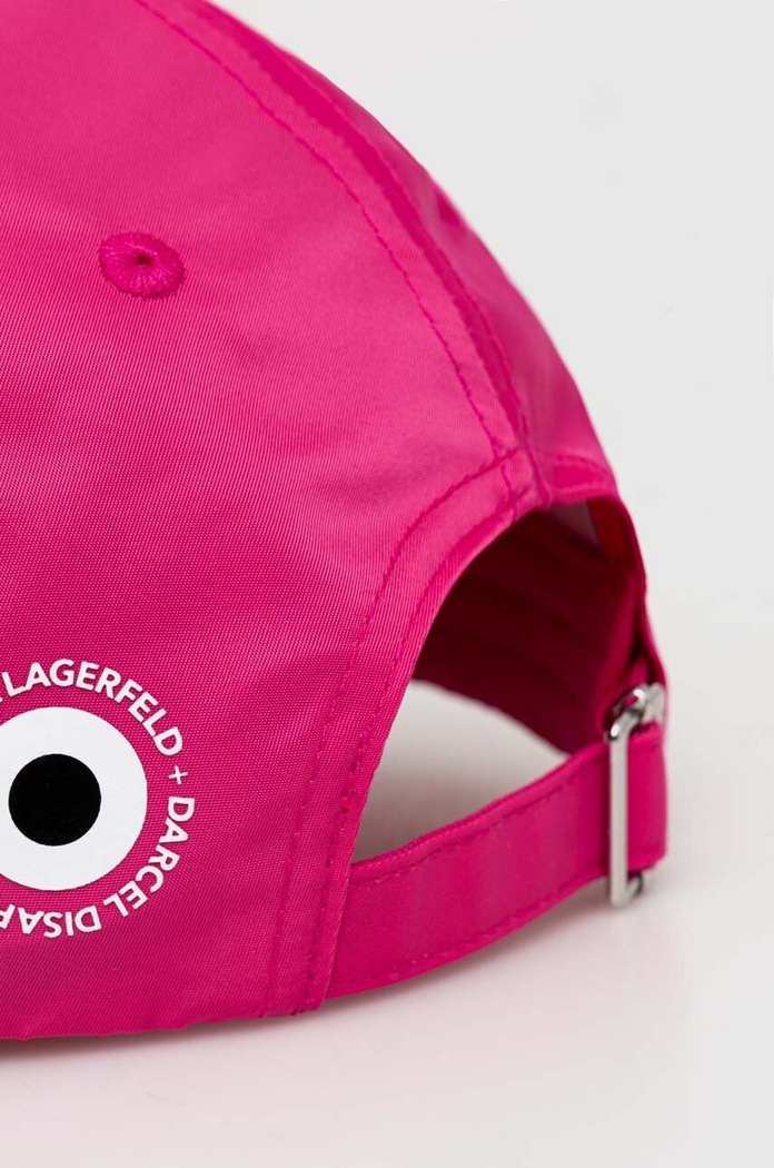 Doplňky Kšiltovka Karl Lagerfeld 241W3407 růžová