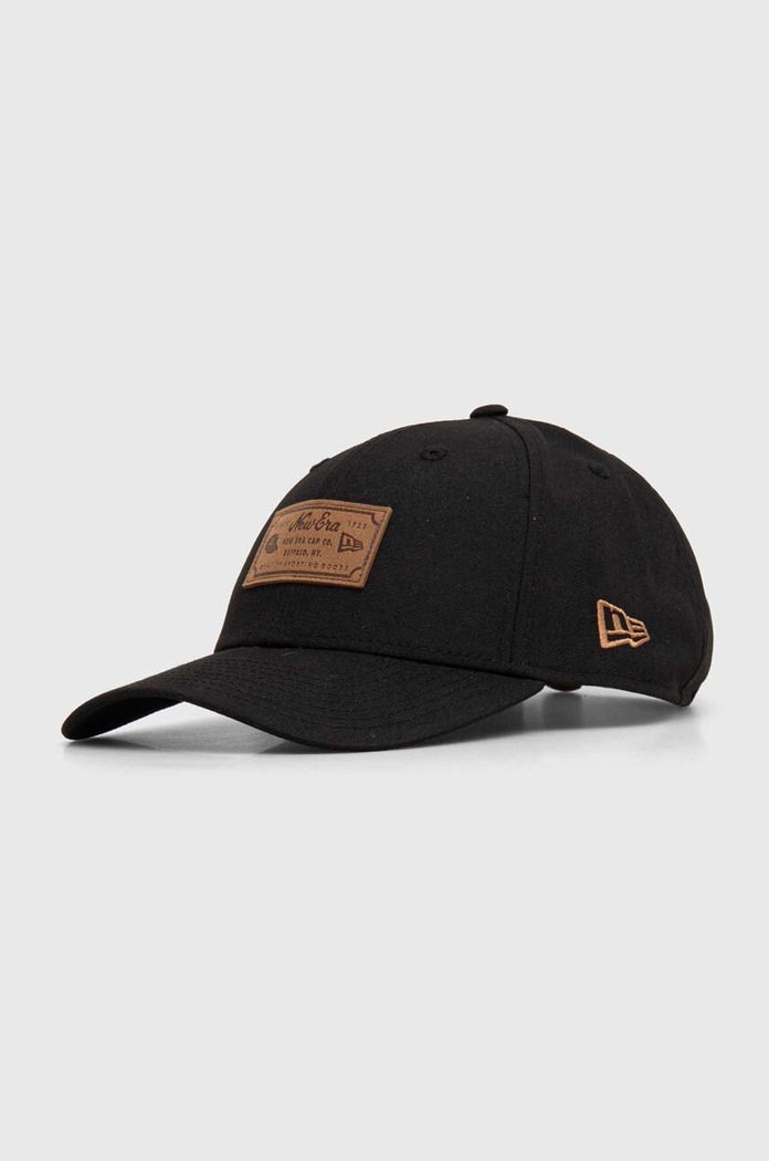 New Era czapka z daszkiem aplikacja czarny 60435076