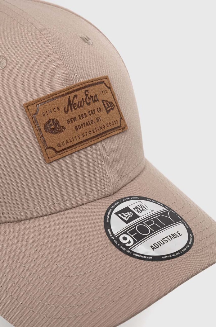 Καπέλο New Era 60435077 μπεζ SS24