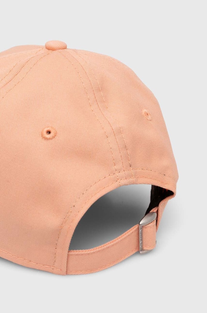 Akcesoria New Era czapka z daszkiem bawełniana 60435013 pomarańczowy
