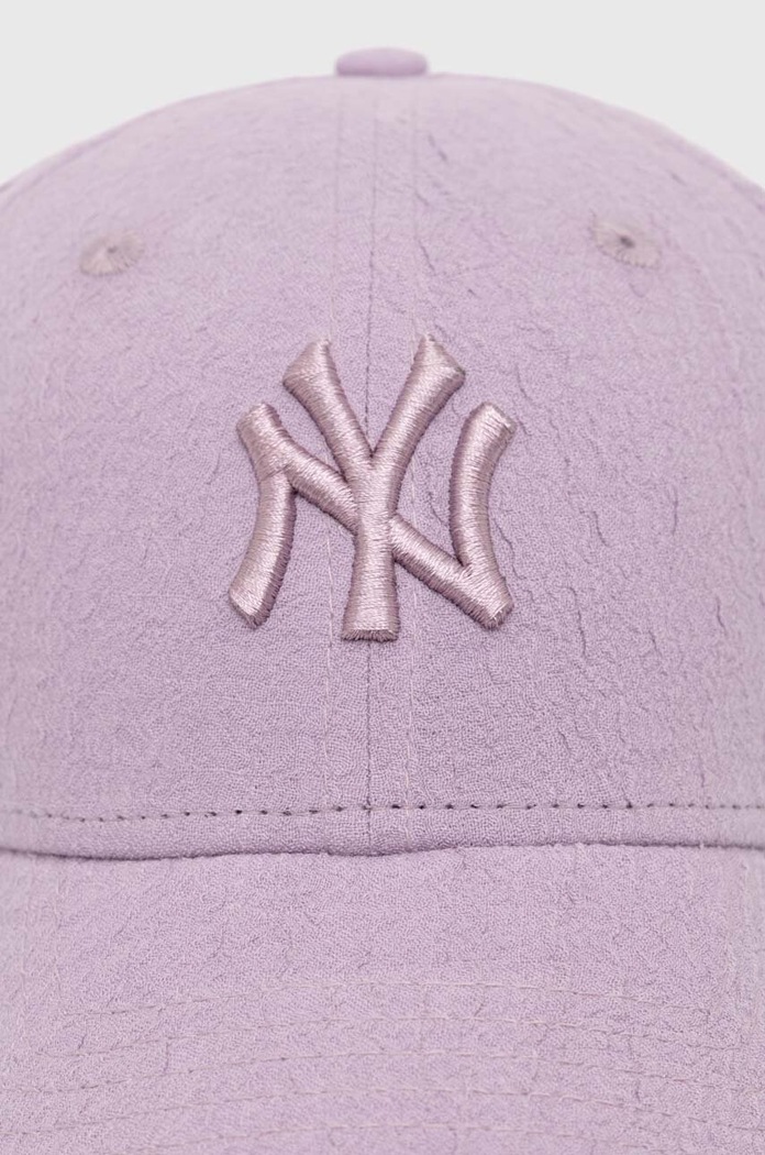 New Era czapka z daszkiem 60434996 fioletowy SS24