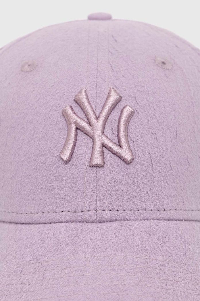 New Era czapka z daszkiem 60434996 fioletowy SS24