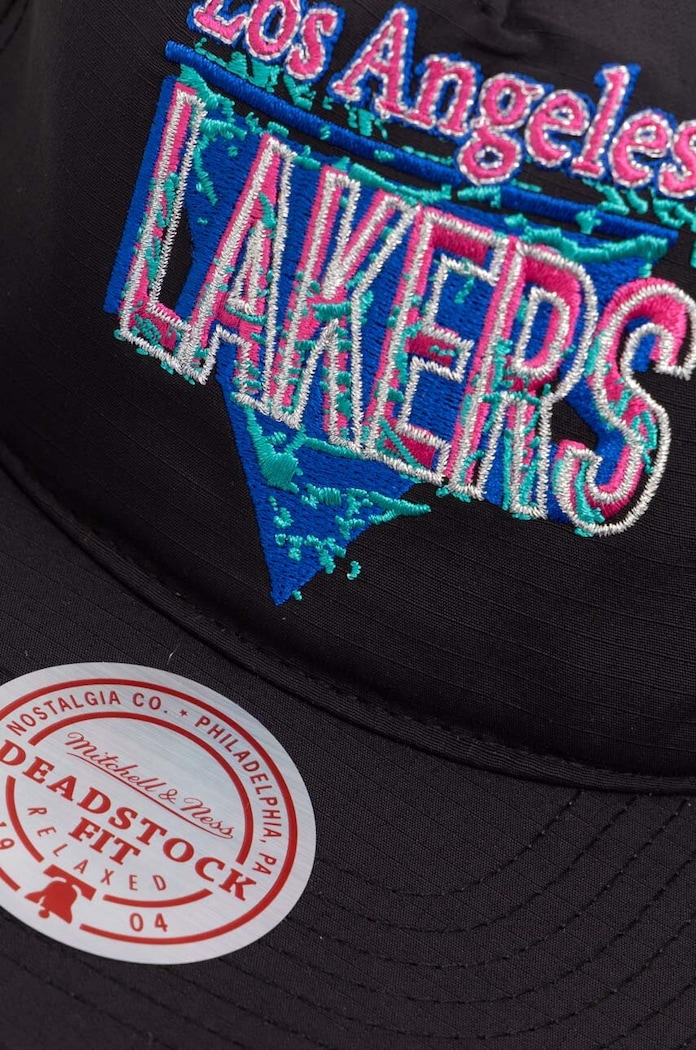Akcesoria Mitchell&Ness czapka z daszkiem NBA LOS ANGELES LAKERS HMUO6823.LALYYPPPBLCK czarny