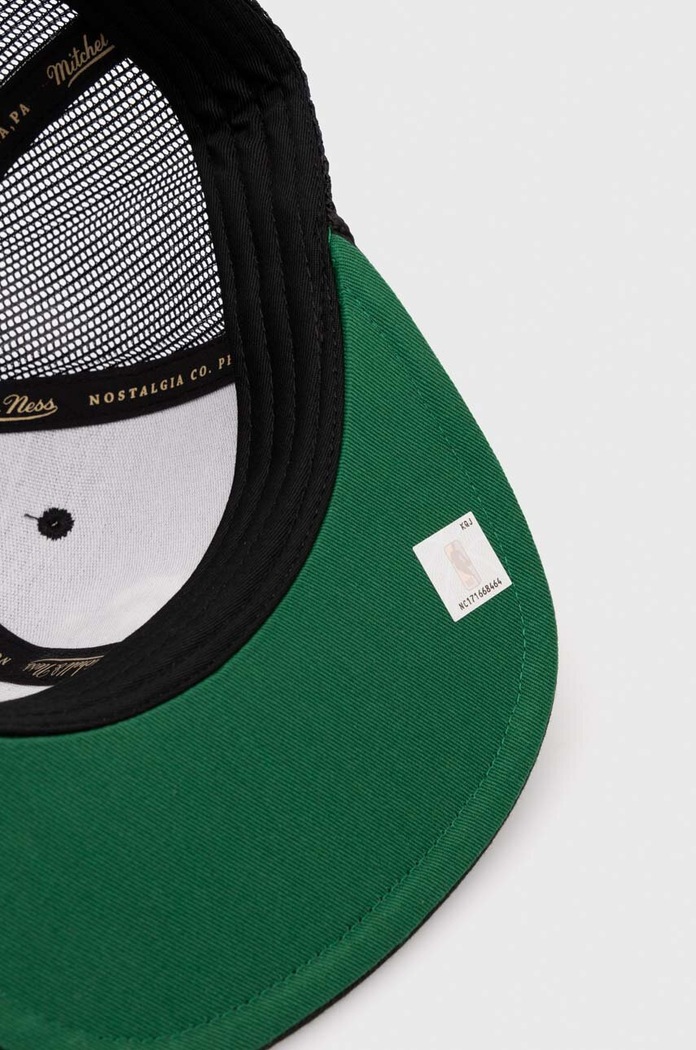 Akcesoria Mitchell&Ness czapka z daszkiem NBA BOSTON CELTICS HHSS7016.BCEYYPPPBLCK czarny