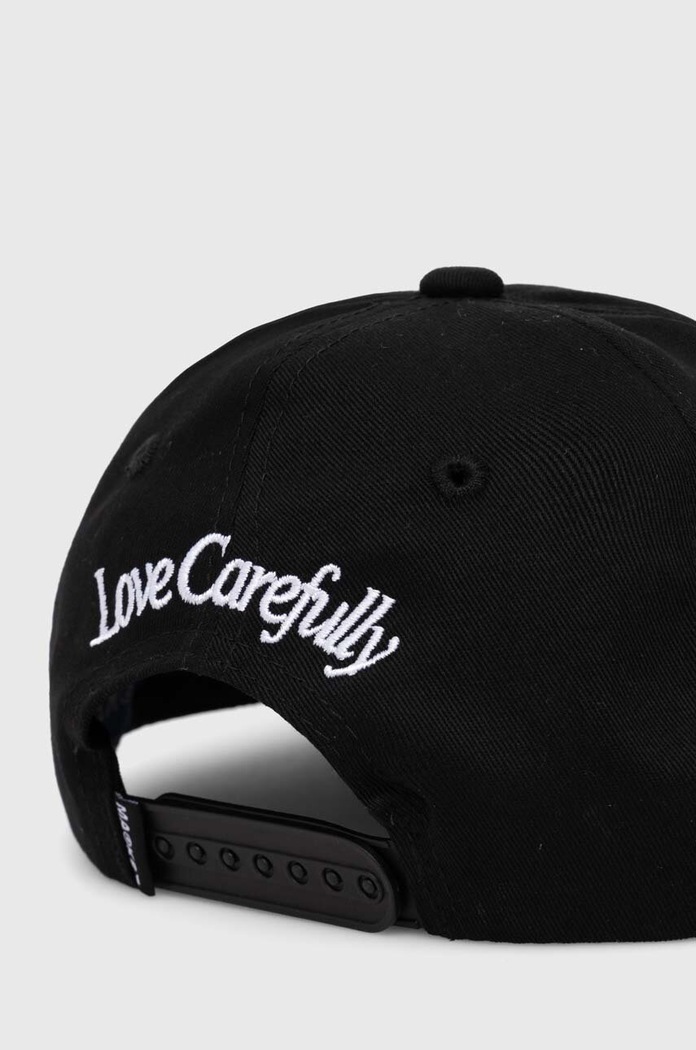 Бавовняна бейсболка Market Fragile 6 Panel Hat 390000438 чорний SS24