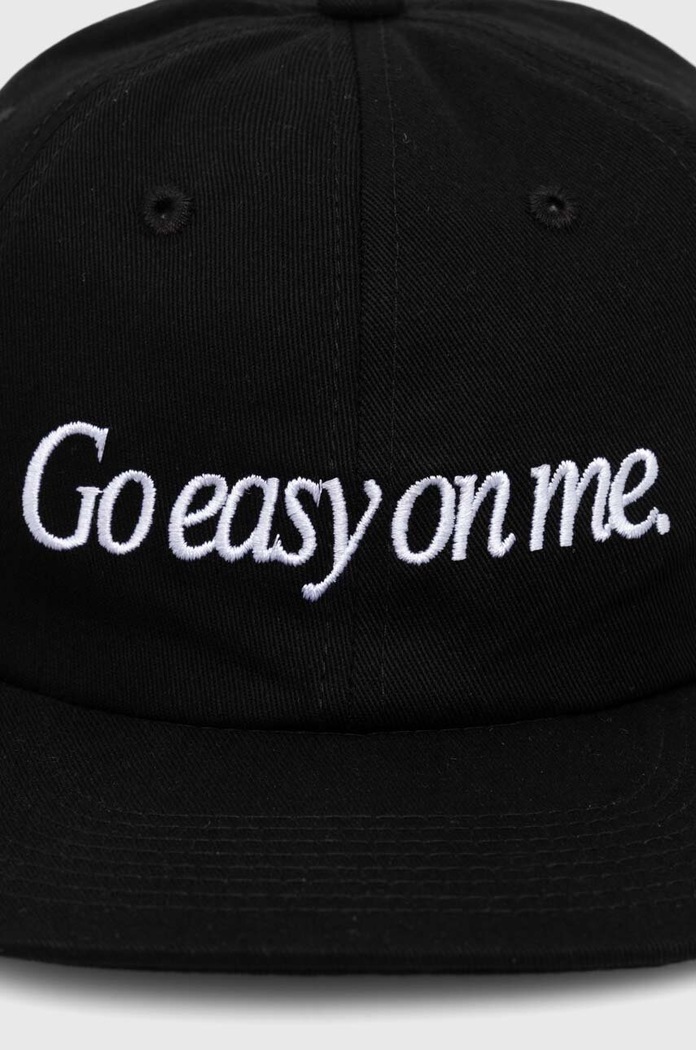 Бавовняна бейсболка Market Fragile 6 Panel Hat чорний 390000438