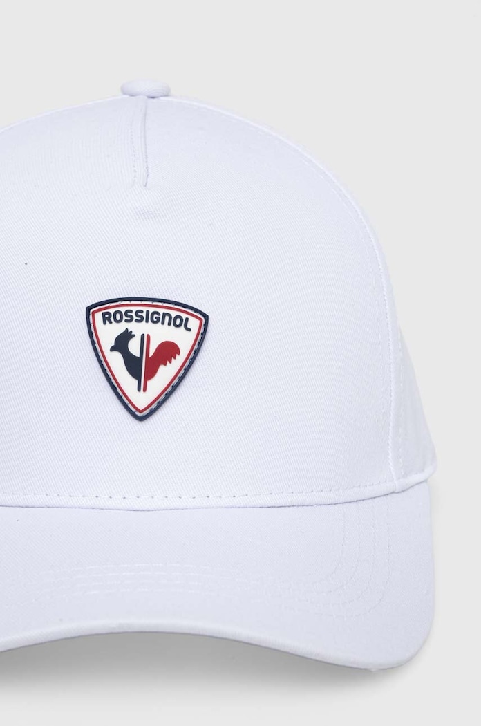 Rossignol czapka z daszkiem bawełniana RLMMH23 biały SS24