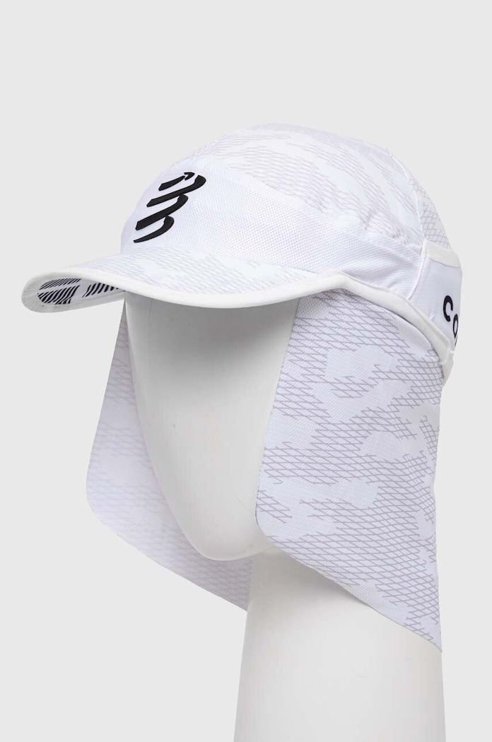 Compressport sapca Ice Cap Sun Shade altele alb CU00076B