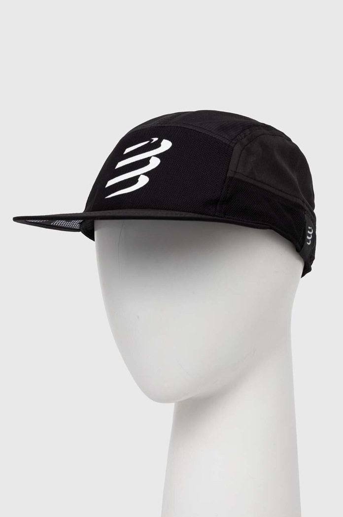 Шапка с козирка Compressport 5 Panel Light Cap други черен CU00097B