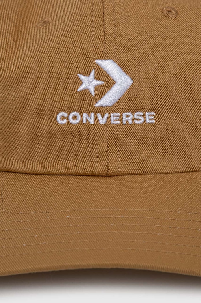 Converse czapka z daszkiem 10022131.A24 beżowy SS24