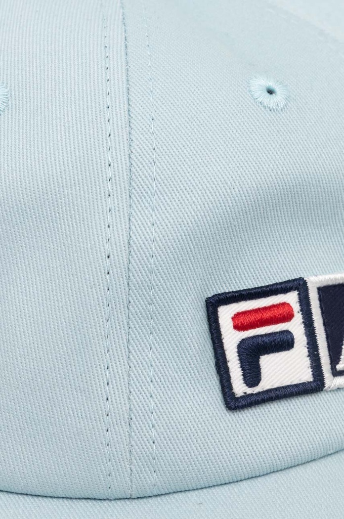 Bavlnená šiltovka Fila Fila x Aries Cap modrá 42PS24HA010122272307
