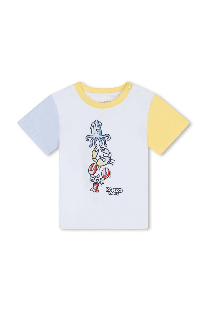 Băieți Kenzo Kids Compleu bebe K60064. alb