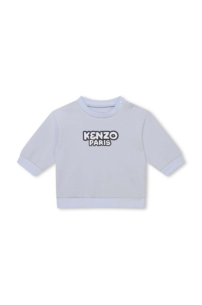 Kenzo Kids dres niemowlęcy z elastanem niebieski K60070.