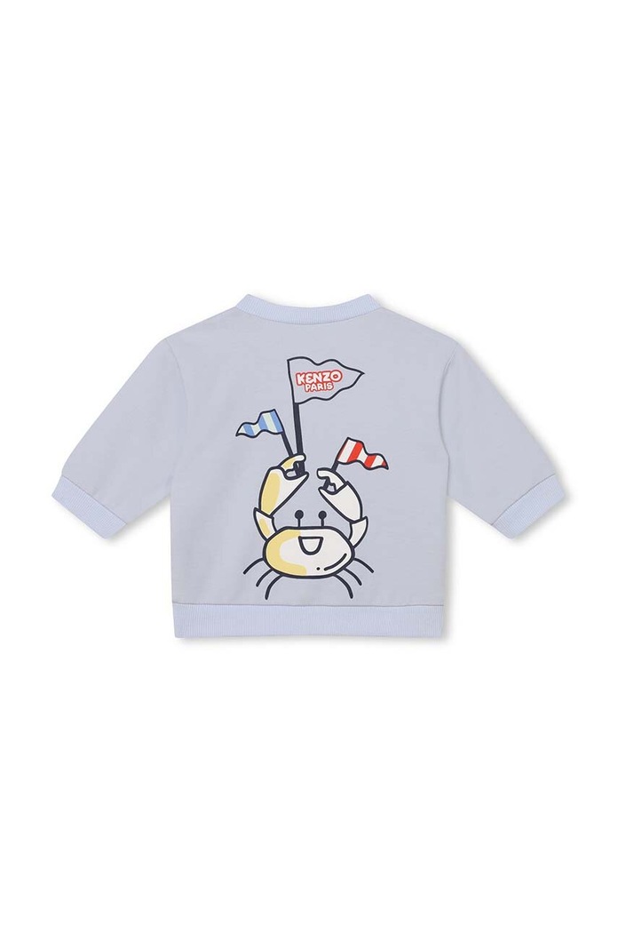 Kenzo Kids dres niemowlęcy K60070. niebieski SS24